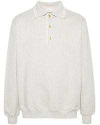 Drole de Monsieur - Embroidered-Logo Cotton Jumper - Lyst