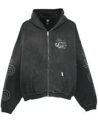 Represent - Graphic-Print Studded Hoodie - Lyst