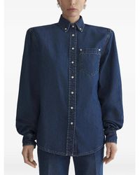 Mugler - Buttoned Pocket Shirt - Lyst