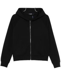 Max Mara - 'Max Mara Logo-Embroidered Zip-Up Hoodie - Lyst