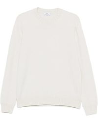 Magazzino Ricambi - Ribbed-Trim Crew-Neck Sweater - Lyst