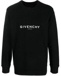 Givenchy - Logo-Print Long-Sleeve Sweatshirt - Lyst