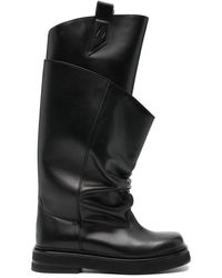 The Attico - New Robin Passeggiata Ruched Slouchy Boots - Lyst