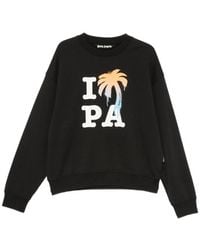 Palm Angels - Sweat À Logo Imprimé - Lyst