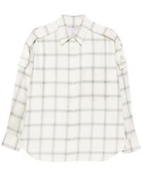 IRO - Check-Pattern Button-Down Shirt - Lyst