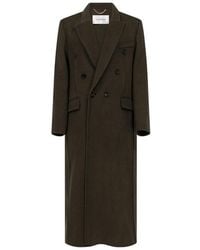Victoria Beckham - Catriona Double-Breasted Wool Coat - Lyst