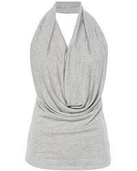 AYA MUSE - Draped Halterneck Top - Lyst