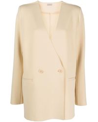 Mrz - Buttoned Double-Breasted Blazer - Lyst