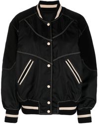 Givenchy - Panelled Bomber Jacket - Lyst