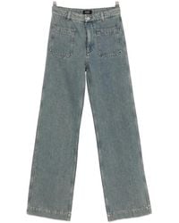 A.P.C. - A. P.C. Victoria Patch-Pocket Jeans - Lyst
