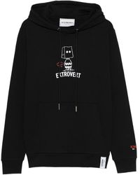 Iceberg - Graphic-Print Cotton Hoodie - Lyst