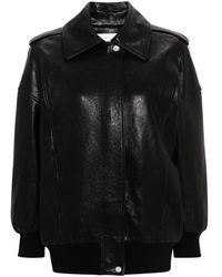 McQueen - Leather Jacket - Lyst