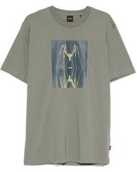 BOSS - Creature Graphic-Print T-Shirt - Lyst
