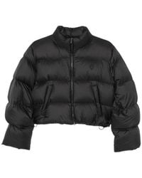 Gucci - Web-Stripe Quilted Jacket - Lyst