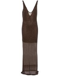 VENUJA - Crystal-Embellished Maxi Dress - Lyst
