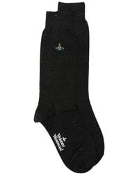Vivienne Westwood - Orb-Embroidered Socks - Lyst