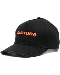 Cultura - Logo-Embroidered Cotton Cap - Lyst