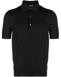 Tom Ford - Cashmere Short-sleeve Polo Shirt - Lyst