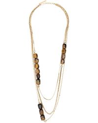Dries Van Noten - Multi-Chain Beaded Necklace - Lyst