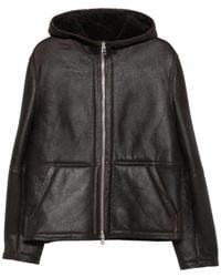 Dondup - Hooded Shearling Jacket - Lyst