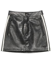 adidas - Crocodile Effect Skirt - Lyst