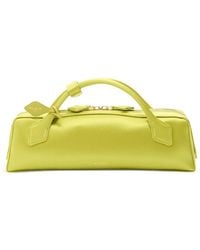Alaïa - Le Teckel Handle Satin Clutch Bag - Lyst