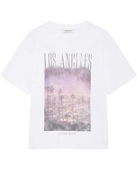 Anine Bing - Cade Tee Los Angeles - Lyst
