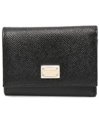 Dolce & Gabbana - Dauphine Leather Wallet - Lyst