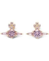 Vivienne Westwood - Ofelia Orb Crystal-Embellished Earrings - Lyst