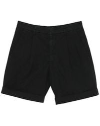 Dondup - Pleated Cuffed Shorts - Lyst