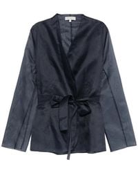 Antonelli - Elia Tie-Waist Fitted Jacket - Lyst