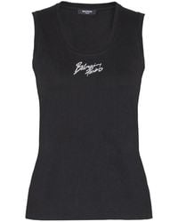 Balmain - Sleeveless Tops - Lyst