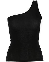 Baserange - One-Shoulder Ribbed Top - Lyst