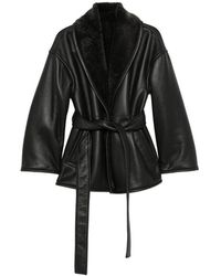 JOSEPH - Manteau Manu À Taille Ceinturée - Lyst