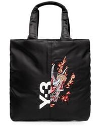 Y-3 - Yaksha Graphic-Print Tote Bag - Lyst