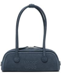 Marge Sherwood - Logo-Embossed Nubuck-Leather Tote Bag - Lyst