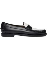 Sebago - Classic Dan Two-Tone Leather Loafers - Lyst
