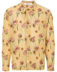 Séfr - Ripley Floral-Embroidered Shirt - Lyst