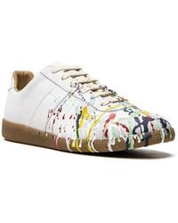 Maison Margiela - Replica Painter Low Top Sneaker - Lyst