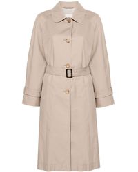 Max Mara The Cube - Single-Breasted Trench Coat - Lyst