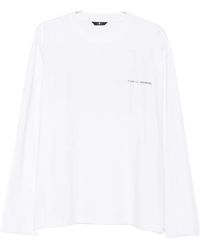 7 For All Mankind - Graphic-Print Long-Sleeve T-Shirt - Lyst