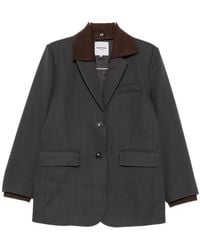 LA PISCINE - Notched-Lapel Single-Breasted Jacket - Lyst