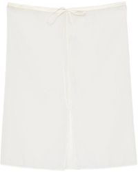 DUNST - Drawstring Midi Skirt - Lyst