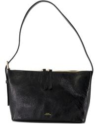 A.P.C. - A. P.C. Top-Handle Calfskin Shoulder Bag - Lyst