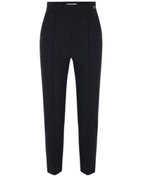 Elisabetta Franchi - Technical Fabric Trousers - Lyst