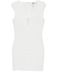 Hervé Léger - Bella Bandage-Style Mini Dress - Lyst
