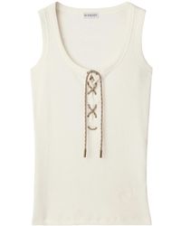 Burberry - Adjustable-Drawcord Tank Top - Lyst
