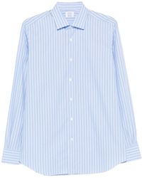 CAMICERIA MAZZARELLI - Striped Shirt - Lyst