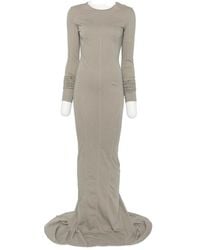 Rick Owens - Exposed-Seam Long-Sleeved Maxi Dress - Lyst