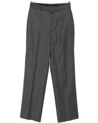 Reveres 1949 - Pinstripe-Pattern Straight-Leg Trousers - Lyst